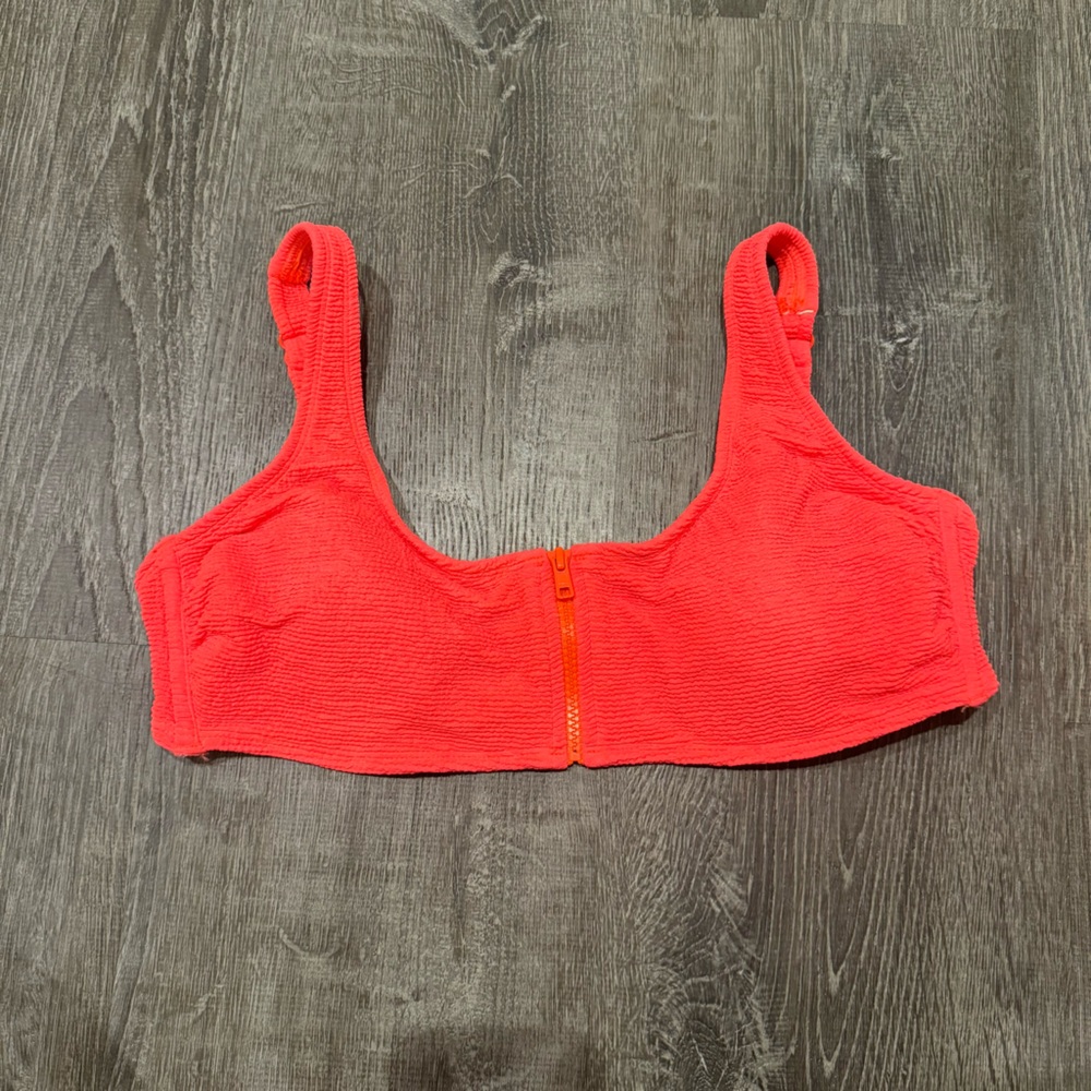 Pink/Red Bikini Top